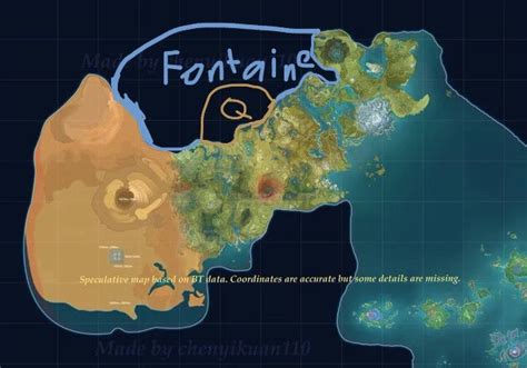 fontaine full map leak|Genshin Impact Version 4.6 Leak Reveals Fontaine。